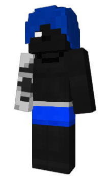Minecraft skin BuilderBlue