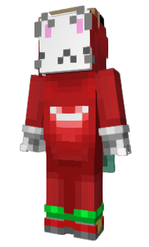 Minecraft skin GatinhoBranco