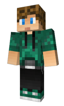 Minecraft skin Rezky