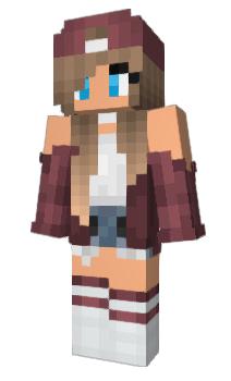 Minecraft skin GirlyA