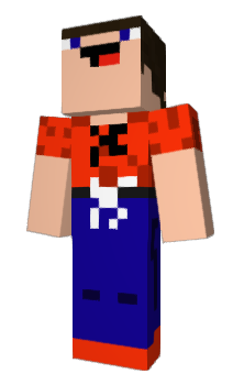 Minecraft skin FireProNinja