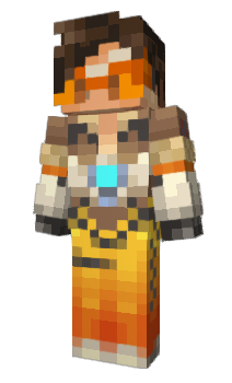 Minecraft skin Flame