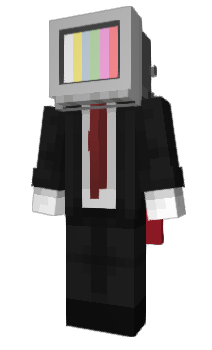 Minecraft skin CabezaTV