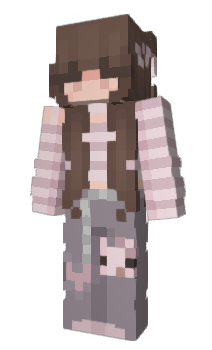 Minecraft skin papera_chan