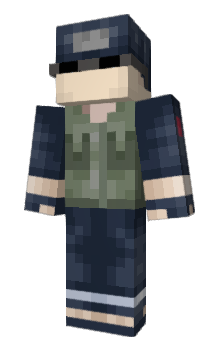 Minecraft skin dormindo