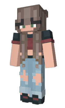 Minecraft скин по нику girlY_diamond501