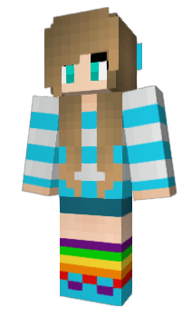 Minecraft skin RobinsEggBlue