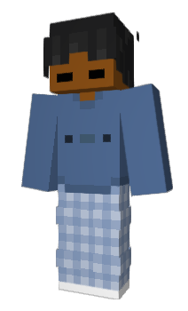 Minecraft скин по нику HiBlue