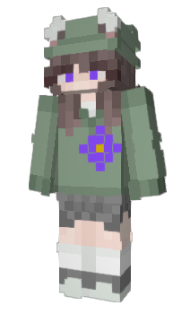 Minecraft скин по нику Luvaqua_