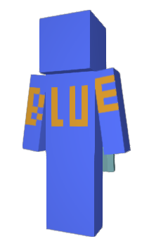 Minecraft skin its_blue_gold