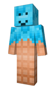 Minecraft skin Bluemoon