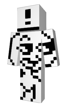 Minecraft skin Kanjut