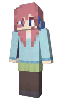 Minecraft skin NakanoMikuu