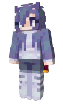 Minecraft skin Lan_miao