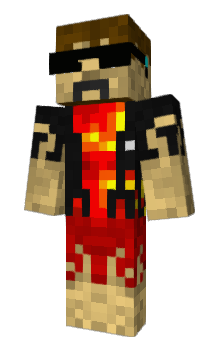 Minecraft skin AngryI