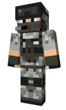 Minecraft скин по нику army1001