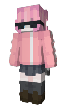 Minecraft skin BocchiTheCube