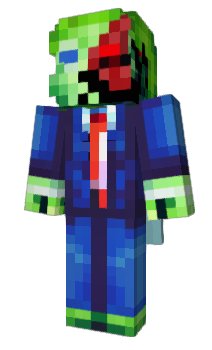 Minecraft скин по нику _BlueFoxxy_