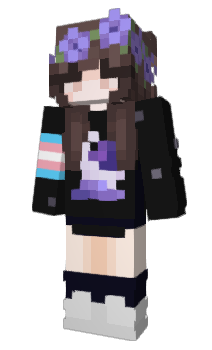 Minecraft скин по нику MrsViolet