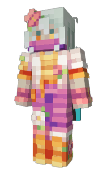 Minecraft skin silverrruns