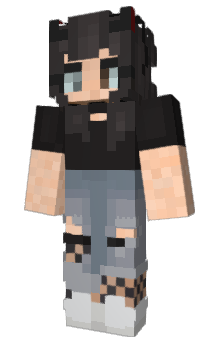 Minecraft скин по нику egirlwithoneeye