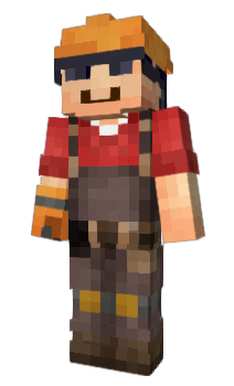 Minecraft скин по нику engineerTF
