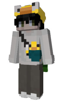 Minecraft скін по ніку Naxoxo