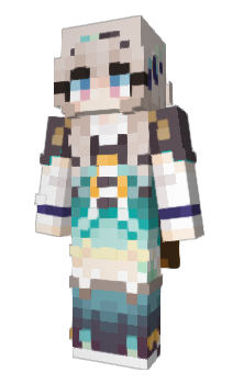 Minecraft skin DragonGirlSen