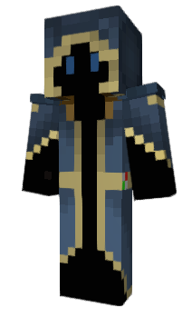 Minecraft skin GlitchWizard