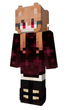 Minecraft skin CatgirlCalamity