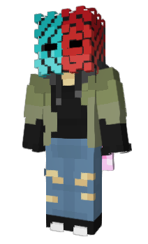 Minecraft скин по нику TwoLace