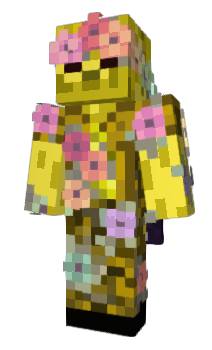 Minecraft skin Gold_Zombie