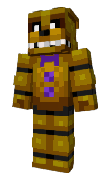 Minecraft skin Springtrap01