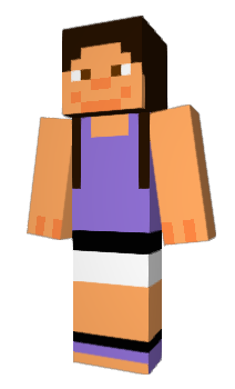 Minecraft skin PurpleAMO