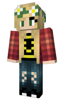 Minecraft скин по нику Halliee