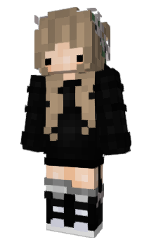 Minecraft skin Nyxla