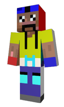 Minecraft skin Funnybear