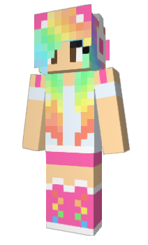 Minecraft скин по нику sparklecat12