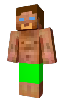 Minecraft skin BlueStickman