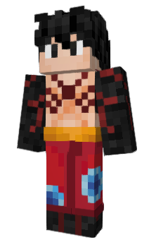 Minecraft скін по ніку Gear4Luffy