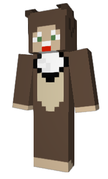 Minecraft скин по нику PyraceRose