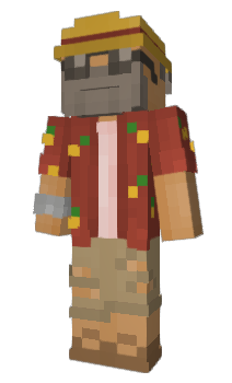 Minecraft skin YellowMike