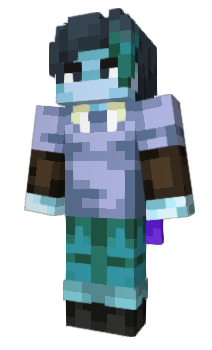Minecraft скин по нику Zawarkai
