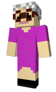 Minecraft skin gandma