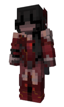 Minecraft skin whith