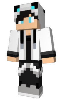 Minecraft skin BlackZouyu