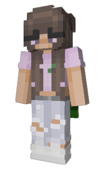 Minecraft skin CloverlucyMC