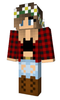 Minecraft skin GirlPower15