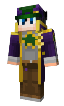 Minecraft скин по нику Luffyy_