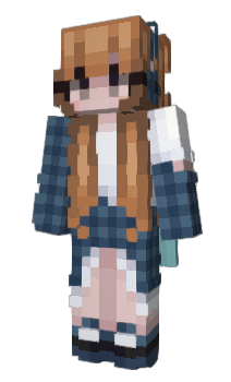 Minecraft skin kittygirlzuzia